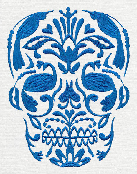 Folk Spring Skull – Urban Threads