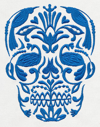 Folk Spring Skull – Urban Threads