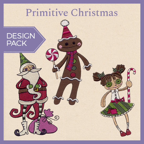 Primitive Christmas (Design Pack)