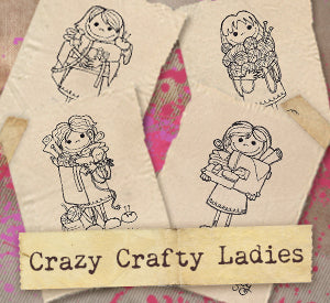 Crazy Crafty Ladies (Design Pack)