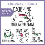 Christmas Punimals (Design Pack)