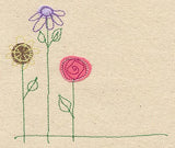 Blooming Trio (Applique)