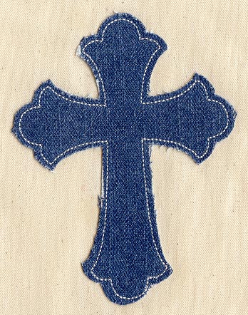 Simple Cross (Applique)