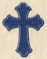 Simple Cross (Applique)