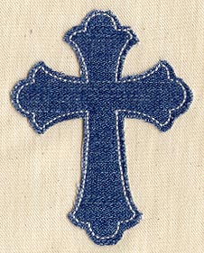 Simple Cross (Applique)