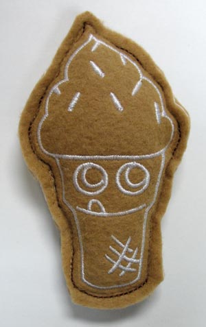 Edible Threadable Ice Cream (Stuffed)
