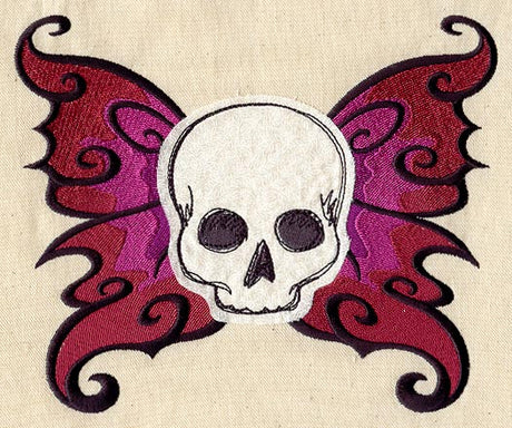 Winged Skull (Applique)