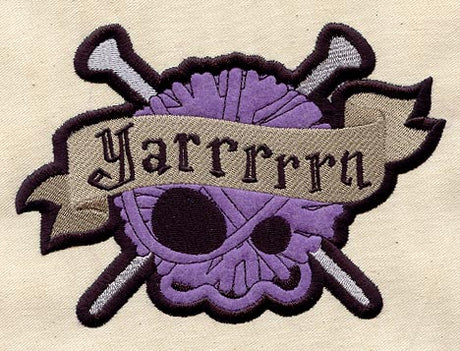 Yarrrrrn - Knitting (Patch)