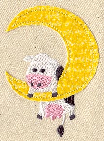 Over the Moon (Applique)