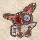 Button Buddy - Bunny (Applique)