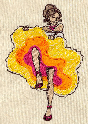 Can Can (Applique)