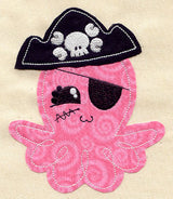 Octo-Pirate (Applique)