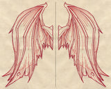 Wings from Below (Wing Pair)