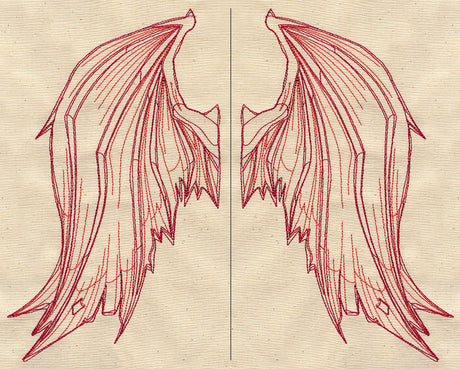 Wings from Below (Wing Pair)