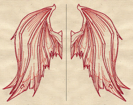 Wings from Below (Wing Pair)