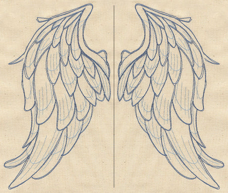 Wings from Above (Wing Pair)