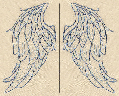 Wings from Above (Wing Pair)