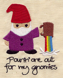 Pourin' One Out (Applique)