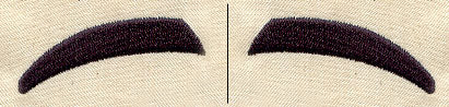 Monster Factory - Straight Eyebrows