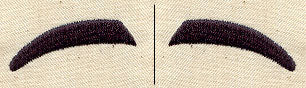 Monster Factory - Straight Eyebrows
