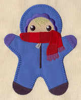 Snowsuit Kid (Applique)