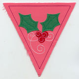 Very Merry Bunting - Holly