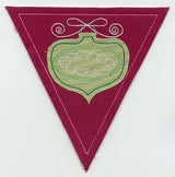 Very Merry Bunting - Ornament