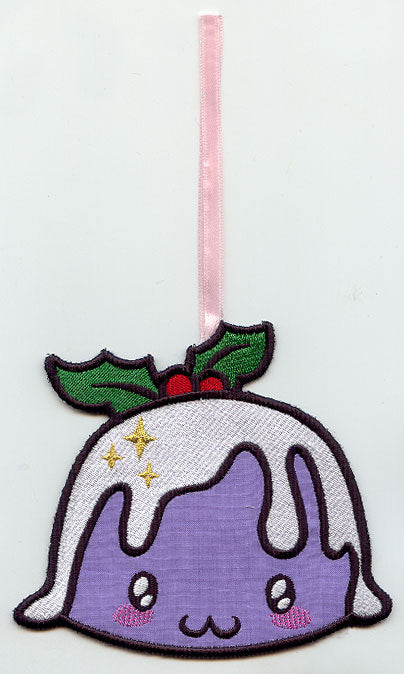 Kawaii Christmas - Figgy Pudding (Ornament)