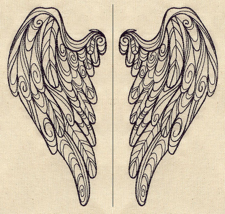 Doodle Wings (Wing Pair)