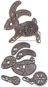 Steampunk Bunny (Lace)