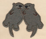 Rafting Otters (Applique)