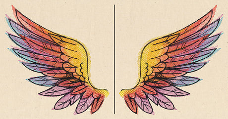 Painted Wings (Wing Pair)