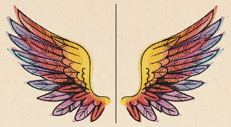 Painted Wings (Wing Pair)