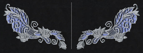 Rose & Bone - Neckline Accent (Cutwork)