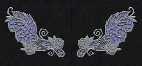 Rose & Bone - Neckline Accent (Cutwork)