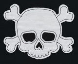 Simple Skull and Crossbones (Applique)