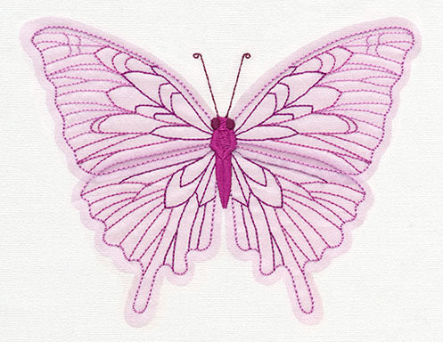 Diaphanous Butterfly (Applique)