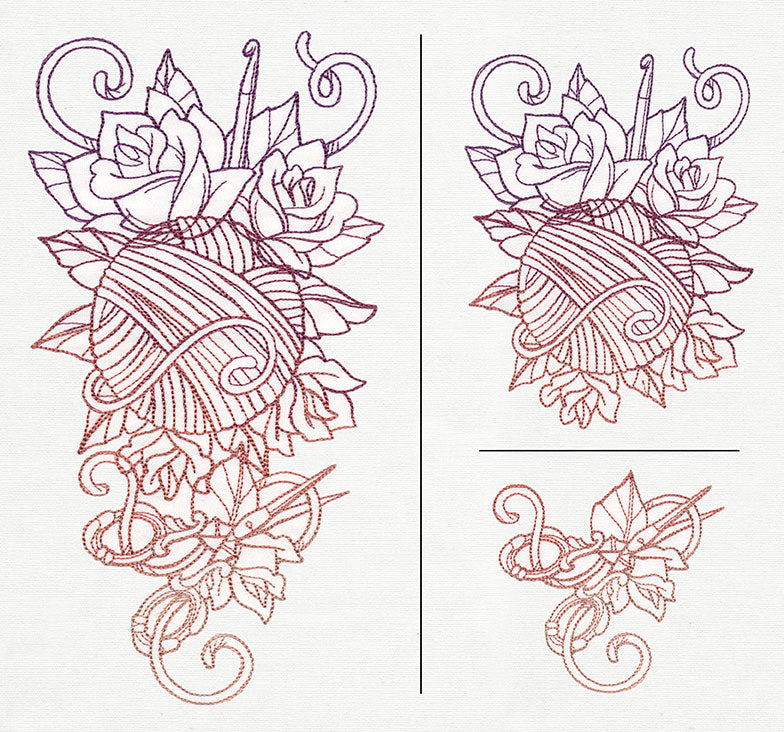 Crochet Sleeve (Split)