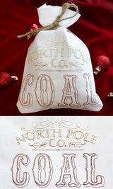 Wrapped Up - North Pole Coal Bag (In the Hoop)