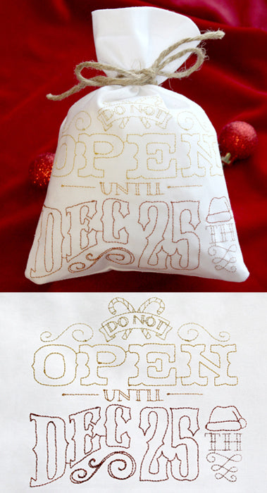 Wrapped Up - Do Not Open Bag (In the Hoop)