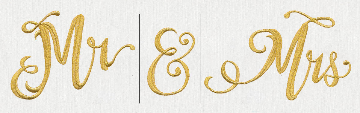 Mr. and Mrs. Script (Split)