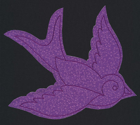 Flash Stitch - Swallow (Applique)