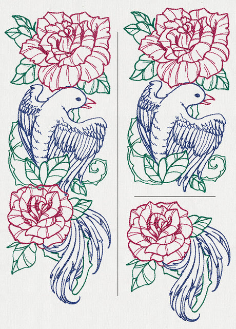 Avian Bloom Sleeve (Split)