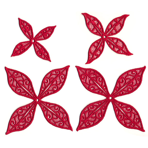 Perfect Poinsettia (Lace)