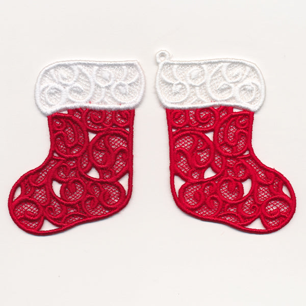 Santa's Stocking (Lace)