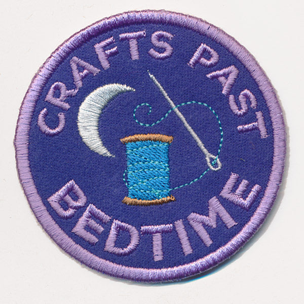 Crafty Merit Badges - Crafts Past Bedtime (Patch)