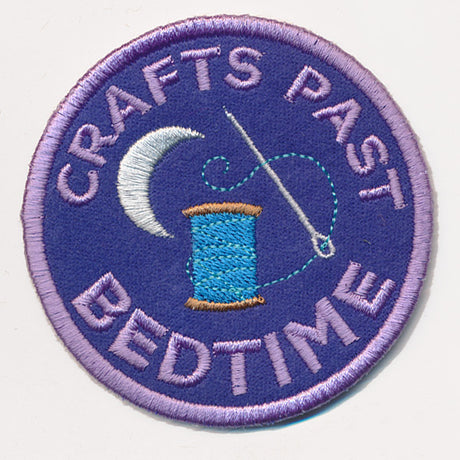 Crafty Merit Badges - Crafts Past Bedtime (Patch)