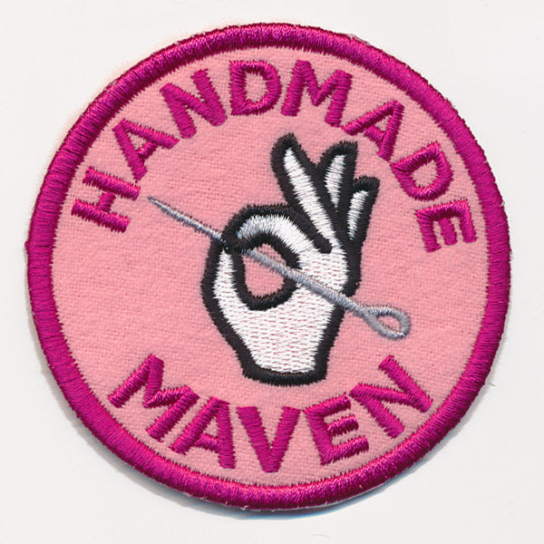 Crafty Merit Badges - Handmade Maven (Patch)