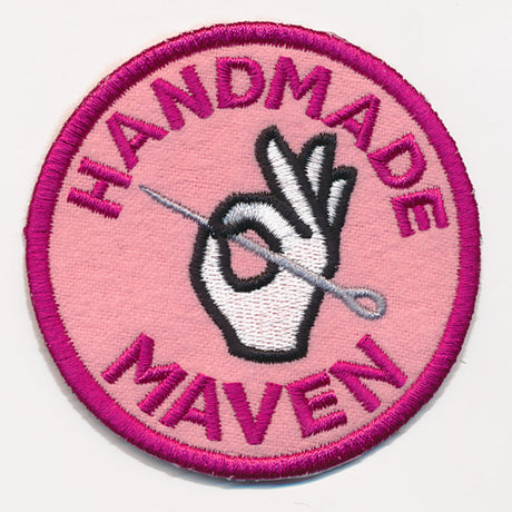 Crafty Merit Badges - Handmade Maven (Patch)