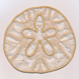 Sea Glass - Sand Dollar (Freestanding Organza)